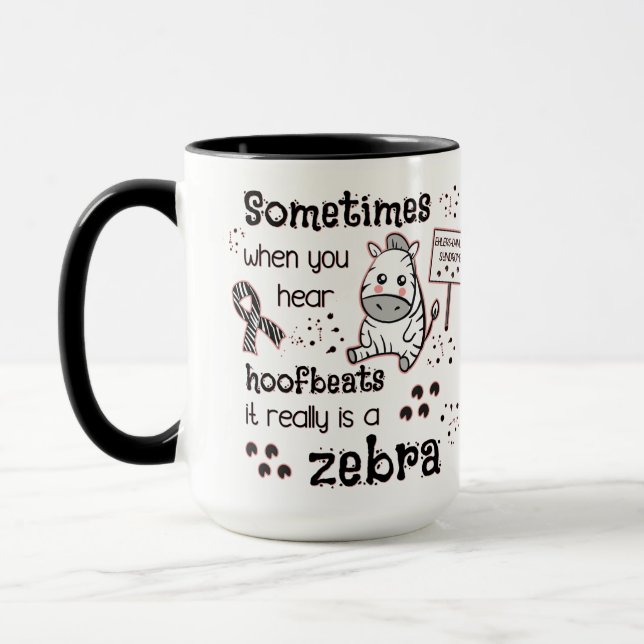 Mug Zebra awareness (Gauche)