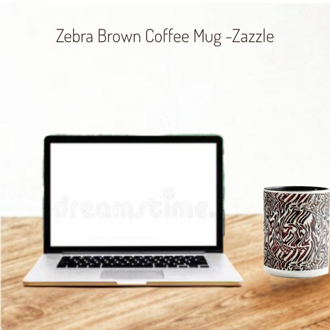 Mug Zebra Brown (Créateur téléchargé)