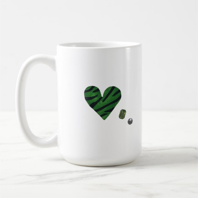 Mug Zebra-heart (Gauche)