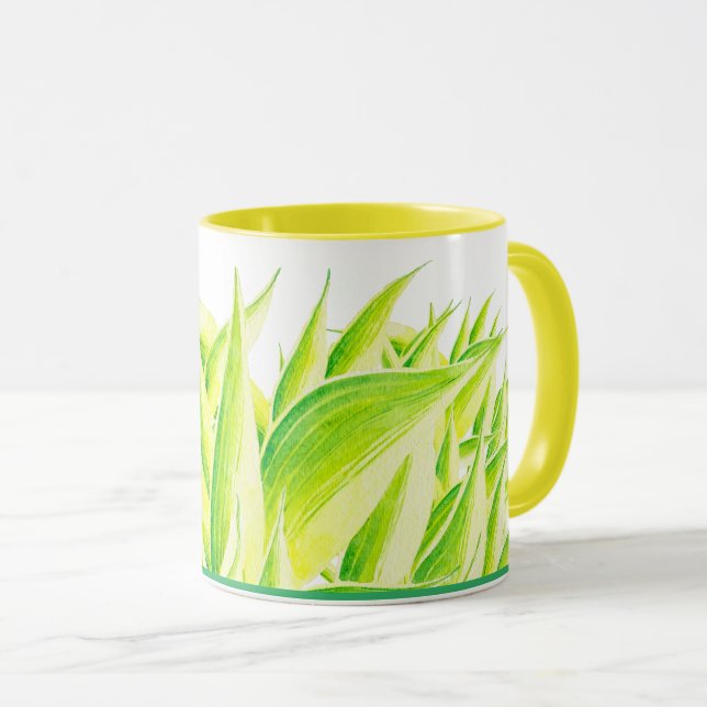 Mug Zebra Iris sur une Musique Combo (Devant droit)