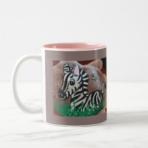 Mug Zebra Rock Peint