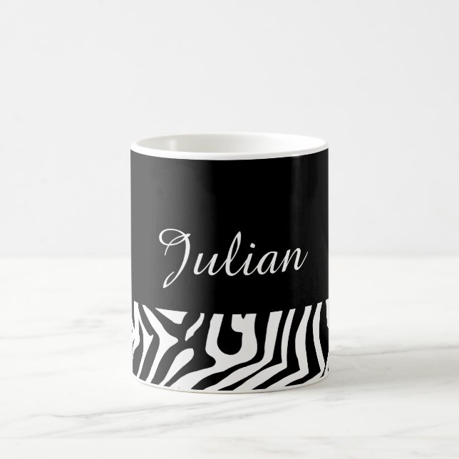 Mug Zebra skin motif (Centre)