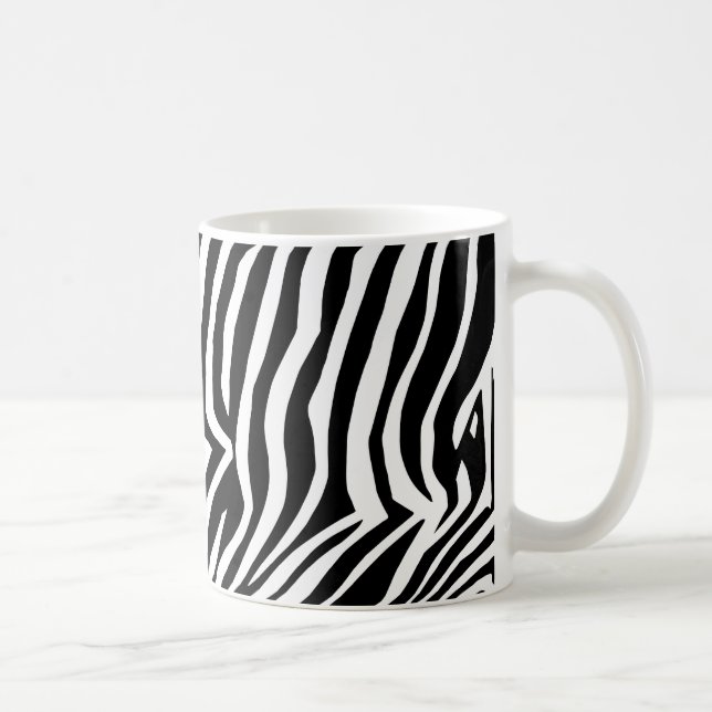 Mug Zebra skin motif (Droite)