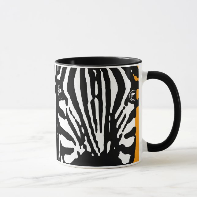Mug zèbre. (Droite)