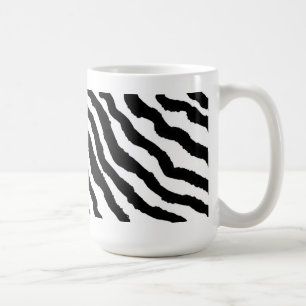 Mug Zèbre noir et blanc