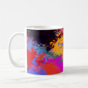 Mug Zèbre peint