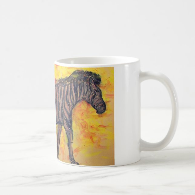 Mug zèbre pourpre (Droite)