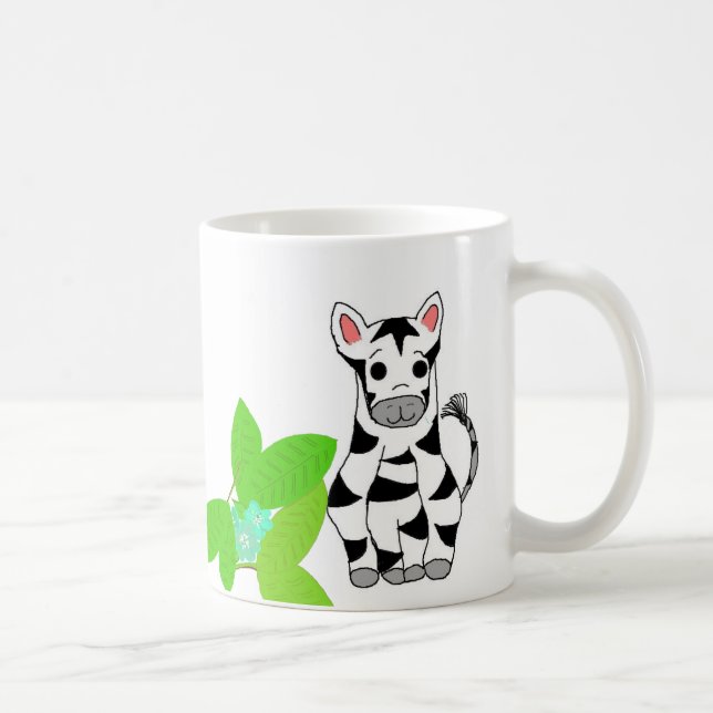 Mug Zèbre tropical (Droite)