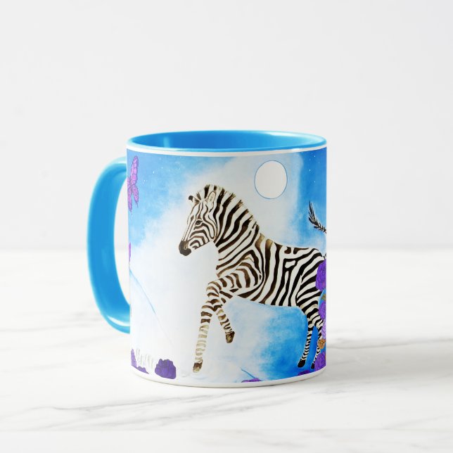 Mug Zèbre Unique (Devant gauche)