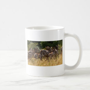 Mug Zèbres en mouvement : Un voyage de mille miles