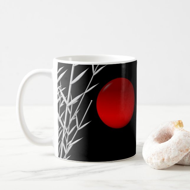 Mug Zen Art, bonne chance, personnalisé (Avec donut)