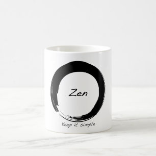 Mug Zen : Maintenez-le simple