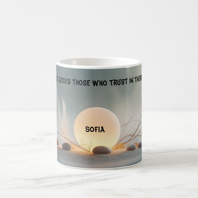 Mug Zen Serenity Full Wrap Mug: Mindful Healing Gift (Centre)