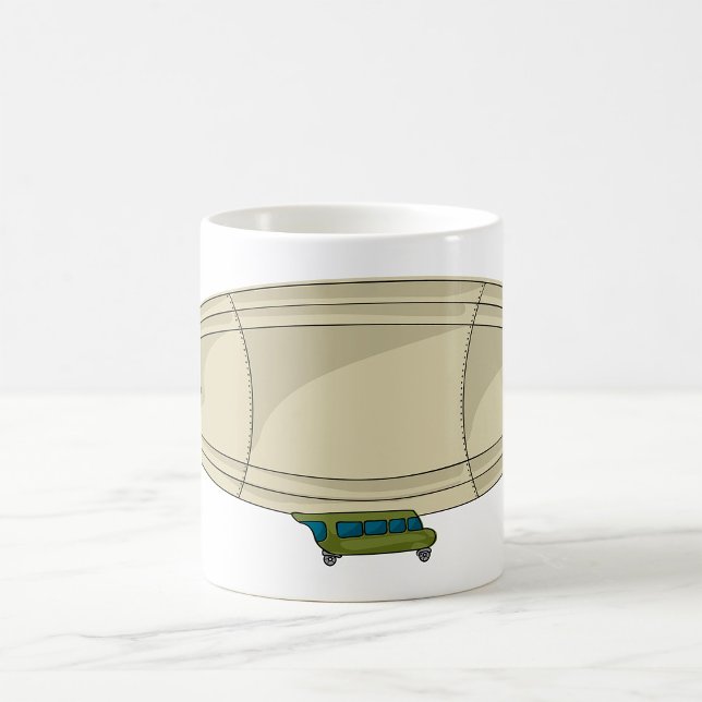 Mug Zeppelin Dirigeable Rétro Sci-Fi Blimp (Créateur téléchargé)
