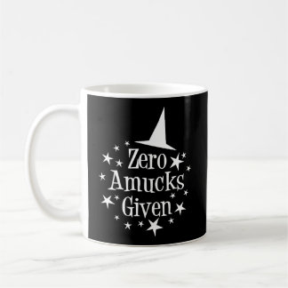Mug Zéro Amucks Donné Drôle Amuck Halloween sorcière