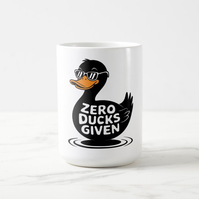 Mug Zéro Canards Donné - Drôle Cool Conception de Cana (Centre)