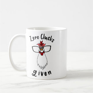 Mug Zéro Caquet donné Drôle Ferme de poulets Agriculte