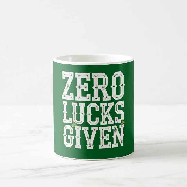 Mug Zéro chance donnée drôle de Saint-Patrick irlandai (Centre)