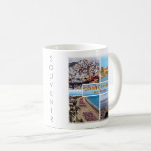 Mug zES008 LAS PALMAS Gran Canaria,
