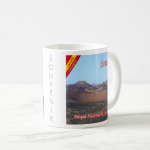 Mug zES011 PARC NATIONAL DE TIMANFAYA Lanzarote,
