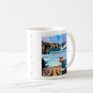 Mug zES158 FUERTEVENTURA Iles Canaries Cuevas de Ajyuy