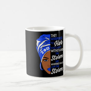 Mug Zeta Phi Beta Sororité Fierté des femmes noires Mé