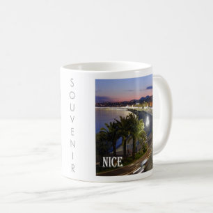 Mug zFR085 NICE NIZZA Côte d'Azur, France,