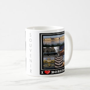 Mug zFR135 BORDEAUX "I Love", France,