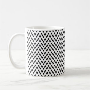 Mug zigzag en tissu de boue