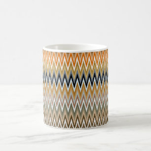 Mug Zigzag Multicolor Motif