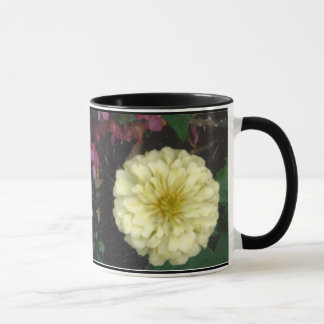 Mug Zinnia blanche
