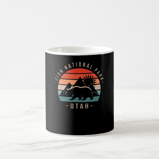 Mug Zion National Park Retro (Centre)