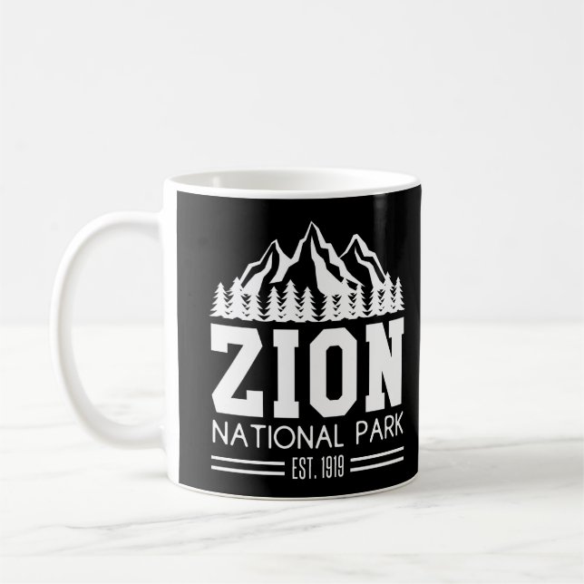 Mug Zion National Park Utah USA Outdoor Randonnée (Gauche)
