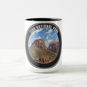 Mug Zion National Park Utah Vintage Retro Zion Canyon
