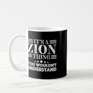 Mug Zion Prénom Personnel Anniversaire Fête des Pères