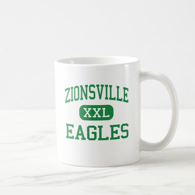 Mug Zionsville - Eagles - la Communauté - Zionsville (Droite)