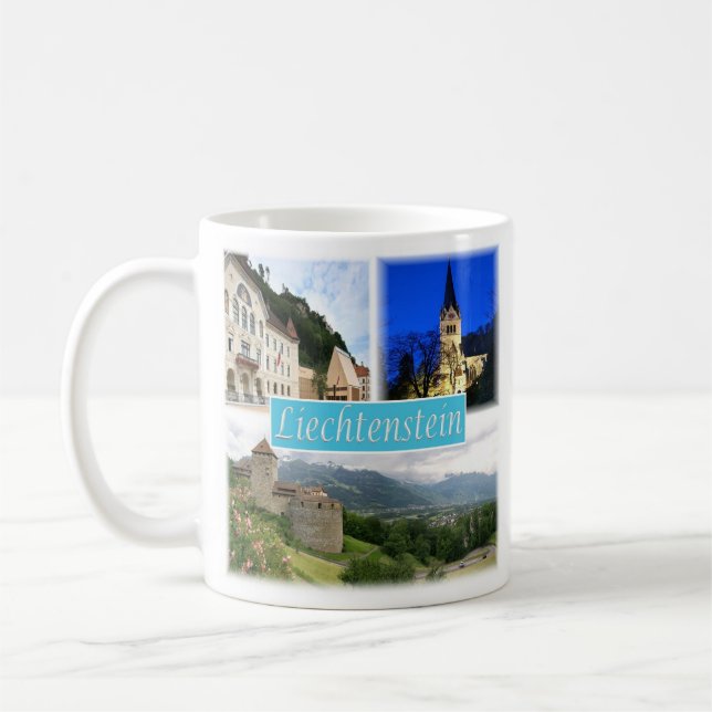 Mug zLI003 VADUZ Liechtenstein, (Gauche)