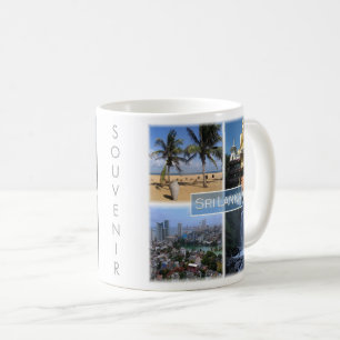 Mug zLK004 SRI LANKA mosaïque, Asie,