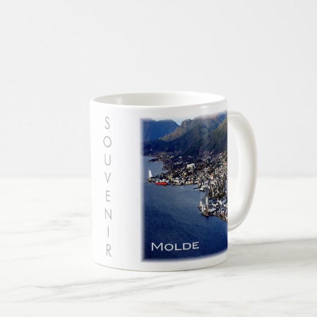 Mug zNO012 MOLDE, Norvège, Europe, (Devant droit)