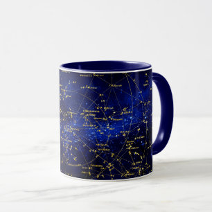 Mug Zodiac Constellations Galaxy
