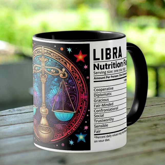 Mug Zodiac Libra (Créateur téléchargé)