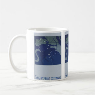 Mug Zodiaque Astrologie Vintage Constellation du Sagit