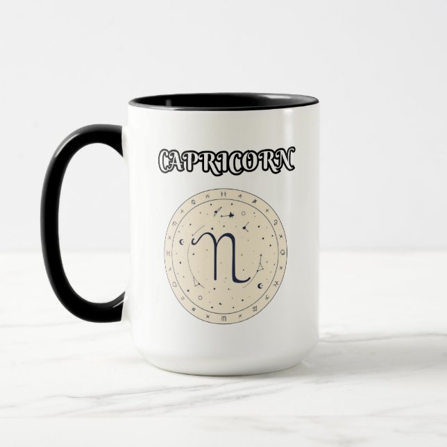 Mug zodiaque capricorne (Gauche)