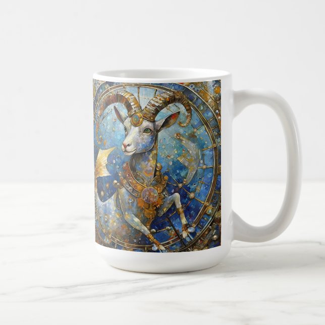 Mug Zodiaque - Capricorne la Chèvre de mer (Droite)