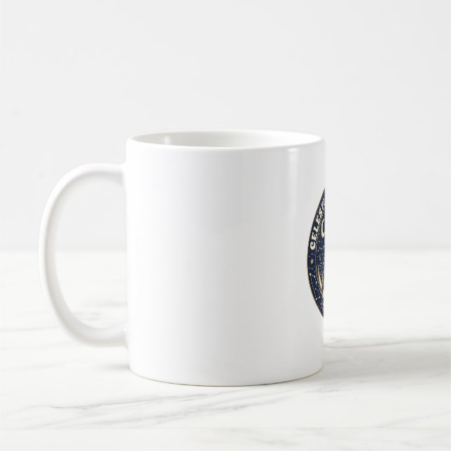 Mug Zodiaque céleste Chat Mignon T-Shirt Design - Cel (Gauche)