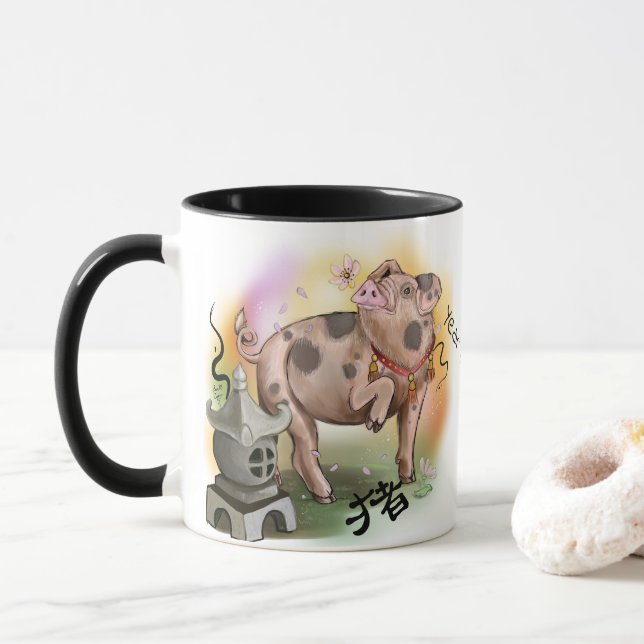 Mug Zodiaque chinois (Avec donut)