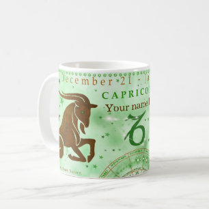 Mug Zodiaque de Capricorne Vintage