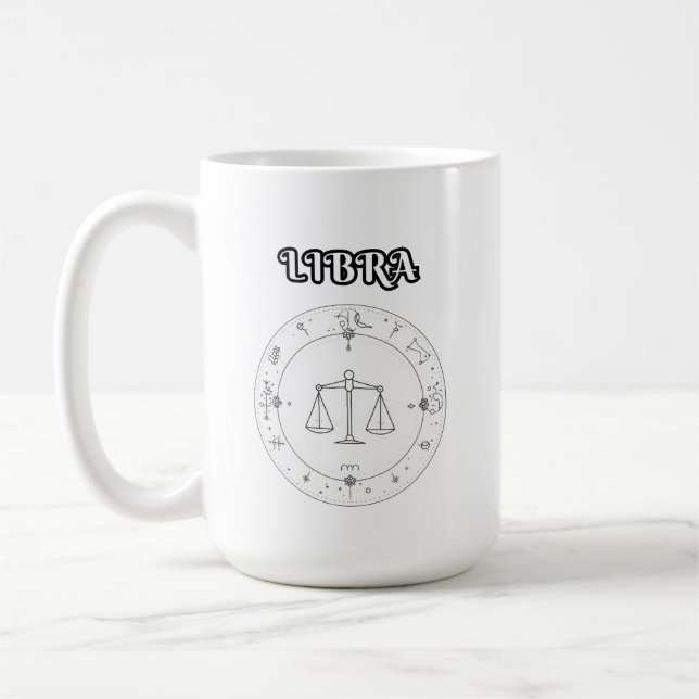 Mug zodiaque de la balance (Gauche)
