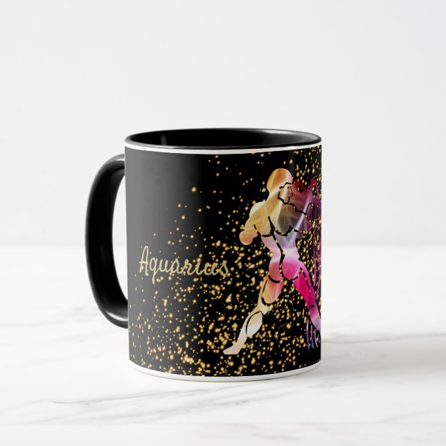 Mug Zodiaque de Verseau (Devant gauche)