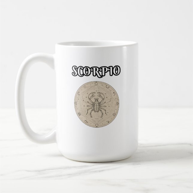 Mug zodiaque scorpion (Gauche)